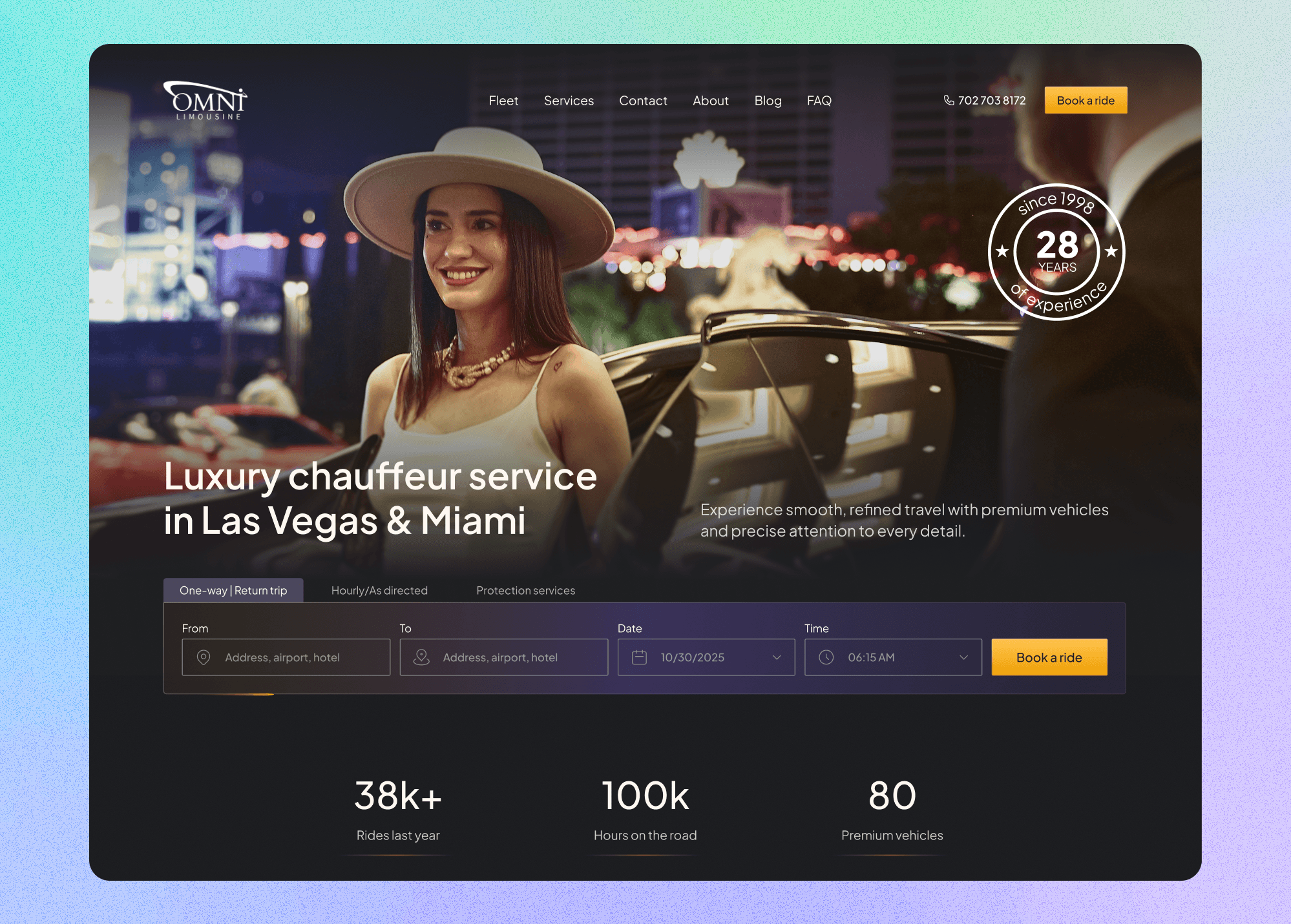 Omni Limousine: Driving direct bookings through a premium web experience case study cover
